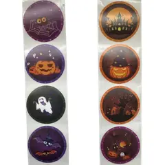 GENERICO - Sticker Halloween B 100 unidades 38mm