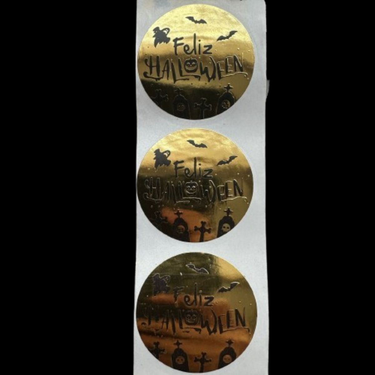 GENERICO - Sticker Halloween B 100 unidades 38mm