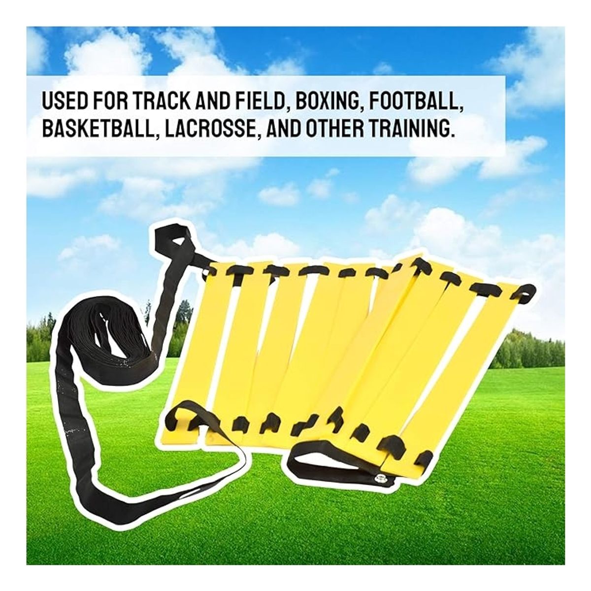 ATURE - Escalera De Coordinación Para Entrenamiento Fútbol +10 Conos