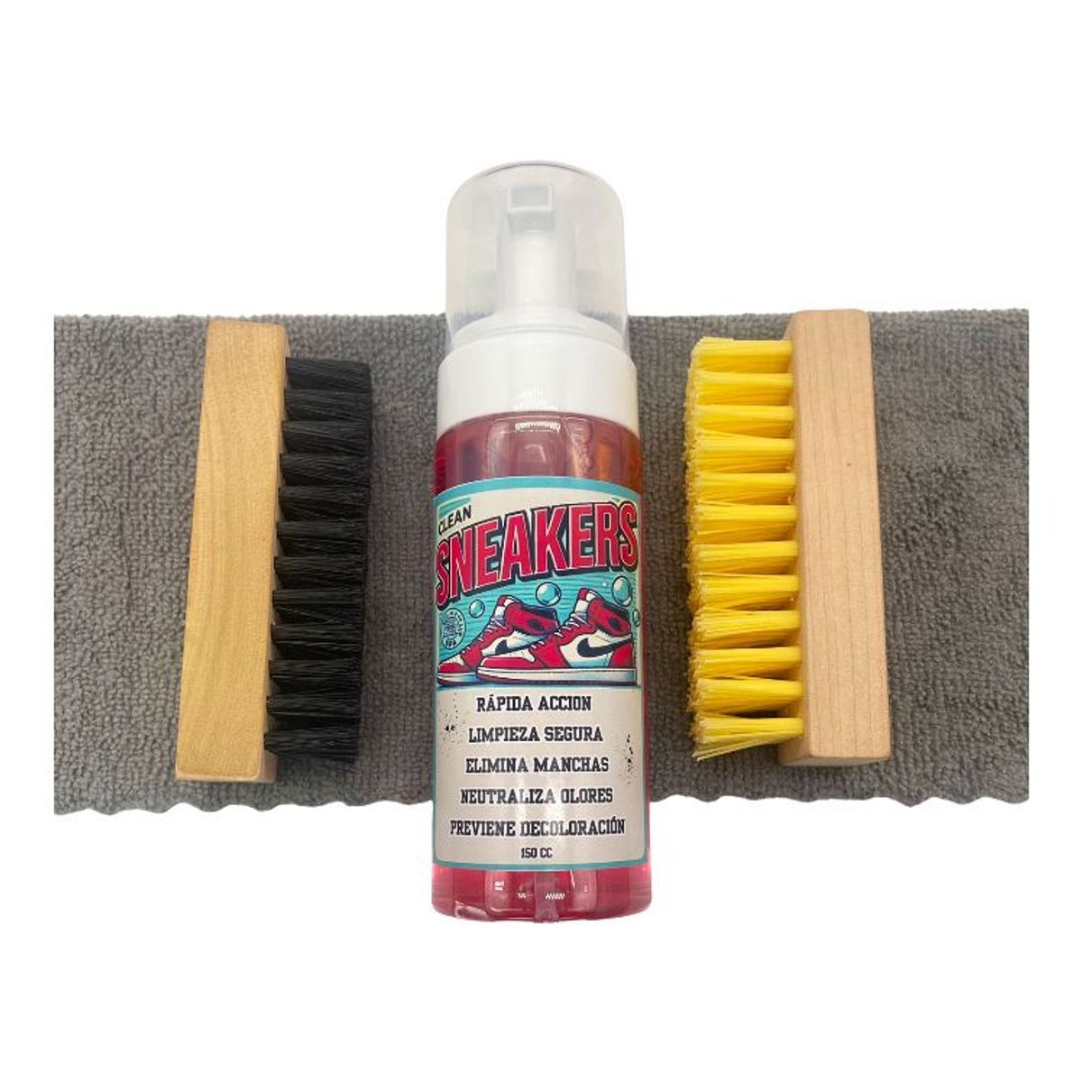GENERICO - Kit Limpia Zapatillas Big Bubble