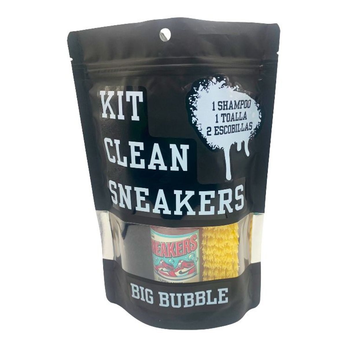 GENERICO - Kit Limpia Zapatillas Big Bubble