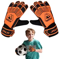 KOKILA - Guantes de Arquero Futbol Niños y Adultos Latex Agarre Pro