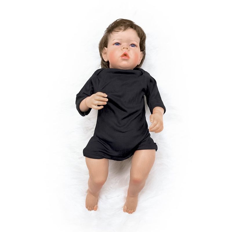 LIANYUN - Muñeca bebe reborn vinilo de silicona juguetes para 50CM