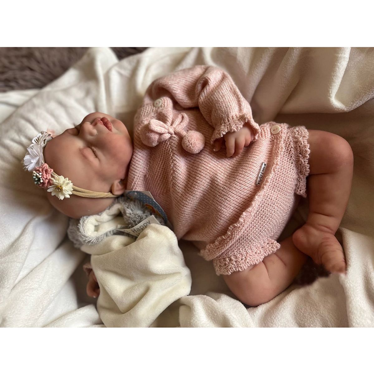 LIANYUN - Muñeca bebe reborn vinilo de silicona juguetes para 48CM