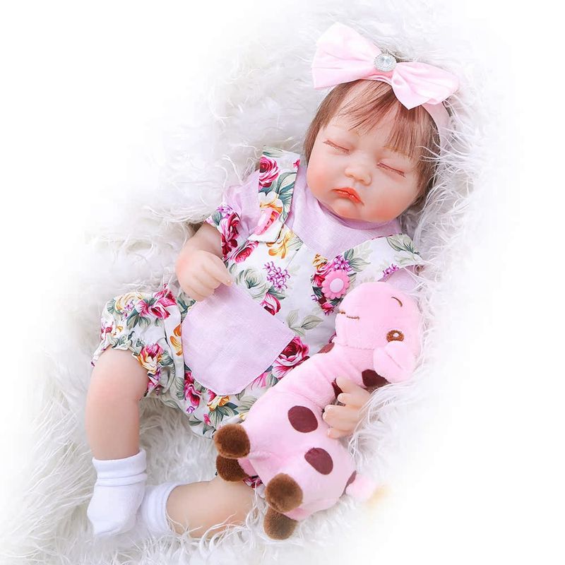 LIANYUN - Muñeca bebe reborn vinilo de silicona juguetes para 40cm