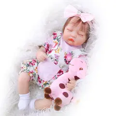 LIANYUN - Muñeca bebe reborn vinilo de silicona juguetes para 40cm