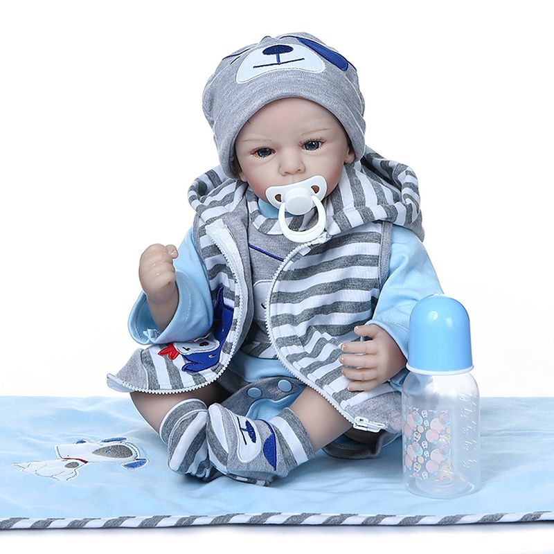 LIANYUN - La Linda Muñeca Reborn es el Mejor Regalo para los Niños 50 cm