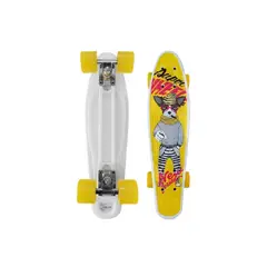 GENERICO - Skate Penny Board Patineta Yellow Dog Niños Amarillo