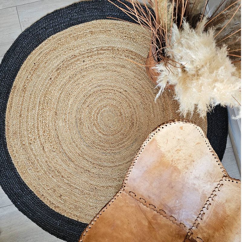TRIBUS DEL MUNDO - Alfombra Yute Kotah 140cm