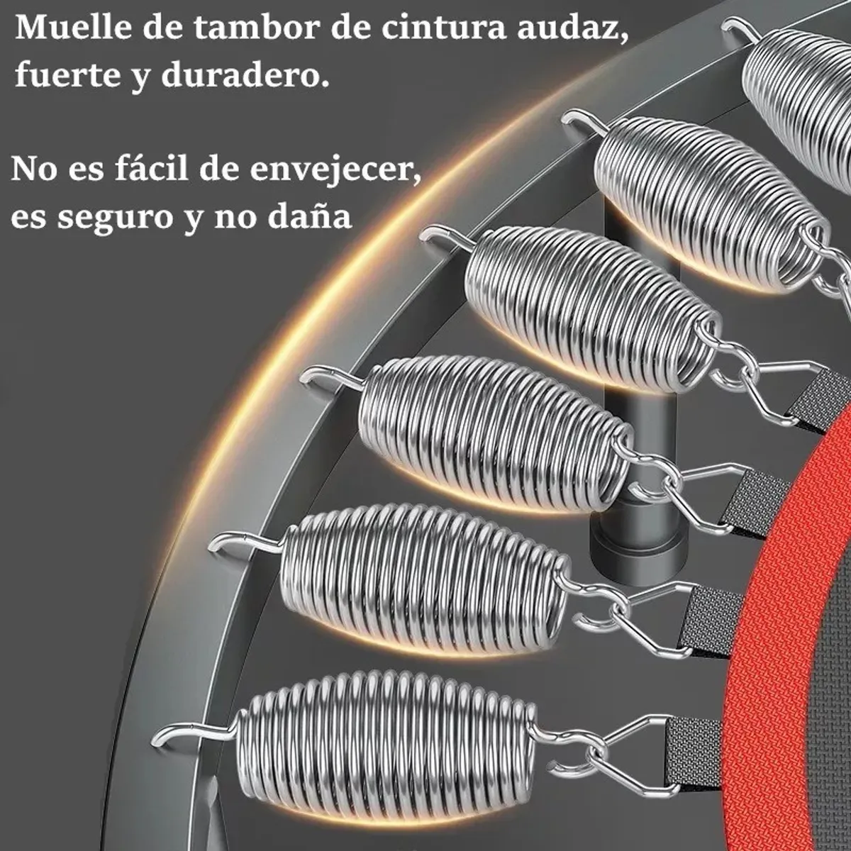 KUANGYE - Trampolin Aeróbico 100cm Ejercicio Tumbling Fitness