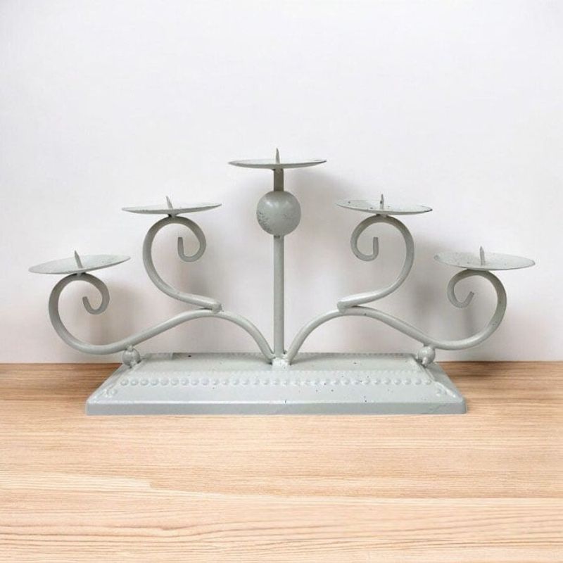 BRIC - Porta Vela Blanco Decorativo