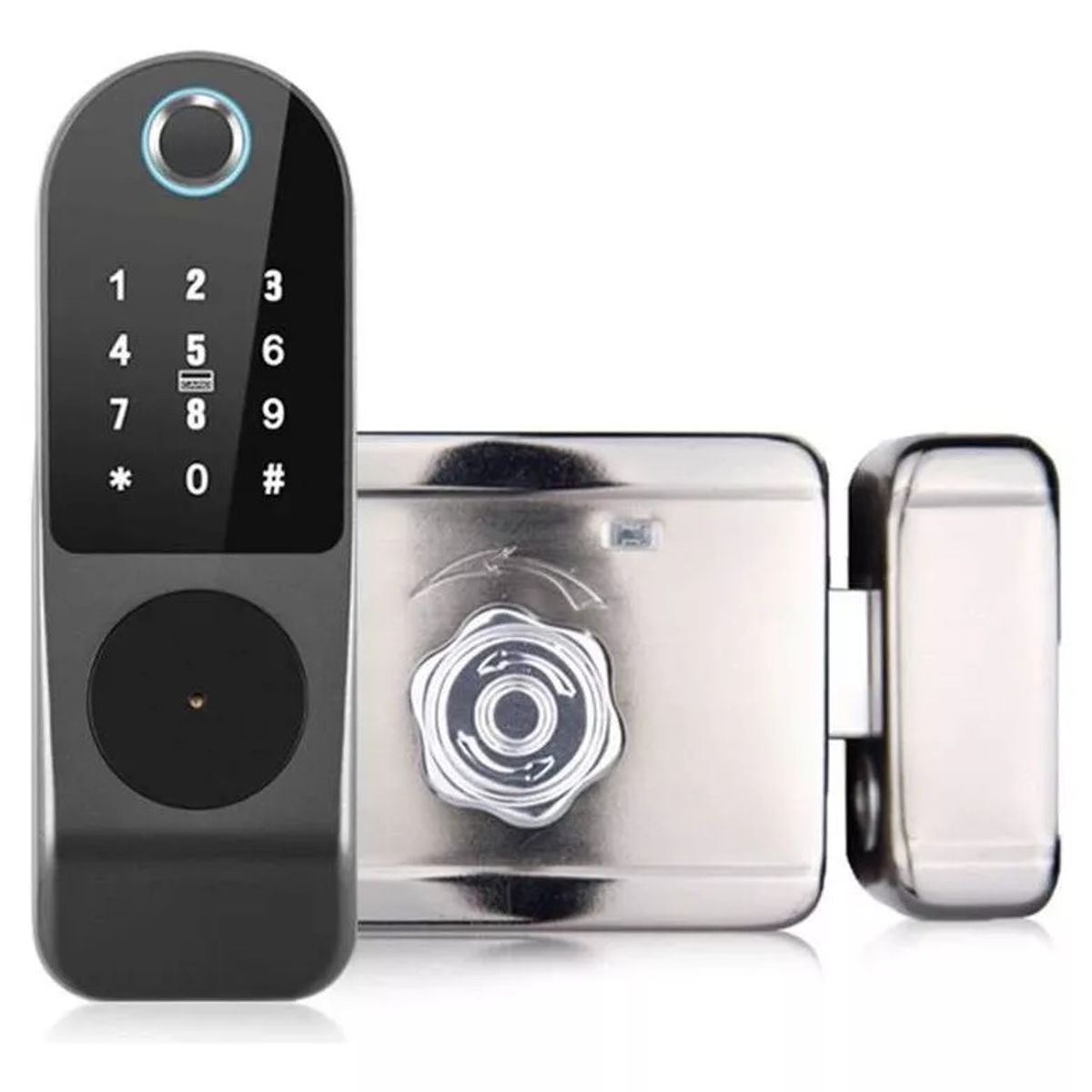 KUANGYE - Cerradura Inteligente Wifi Huella Digital Tuya Smart