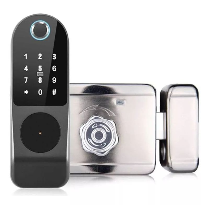 KUANGYE - Cerradura Inteligente Wifi Huella Digital Tuya Smart