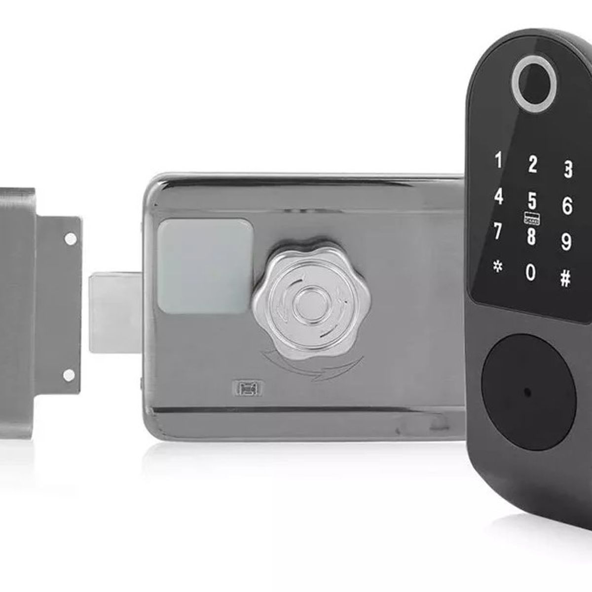 KUANGYE - Cerradura Inteligente Wifi Huella Digital Tuya Smart