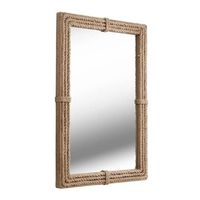 Espejo Recto Yute Natural 90cm Taller Sin Fronteras