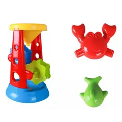 GENERICO - Set Juego Juguete Playa Para Niños Molino De Arena