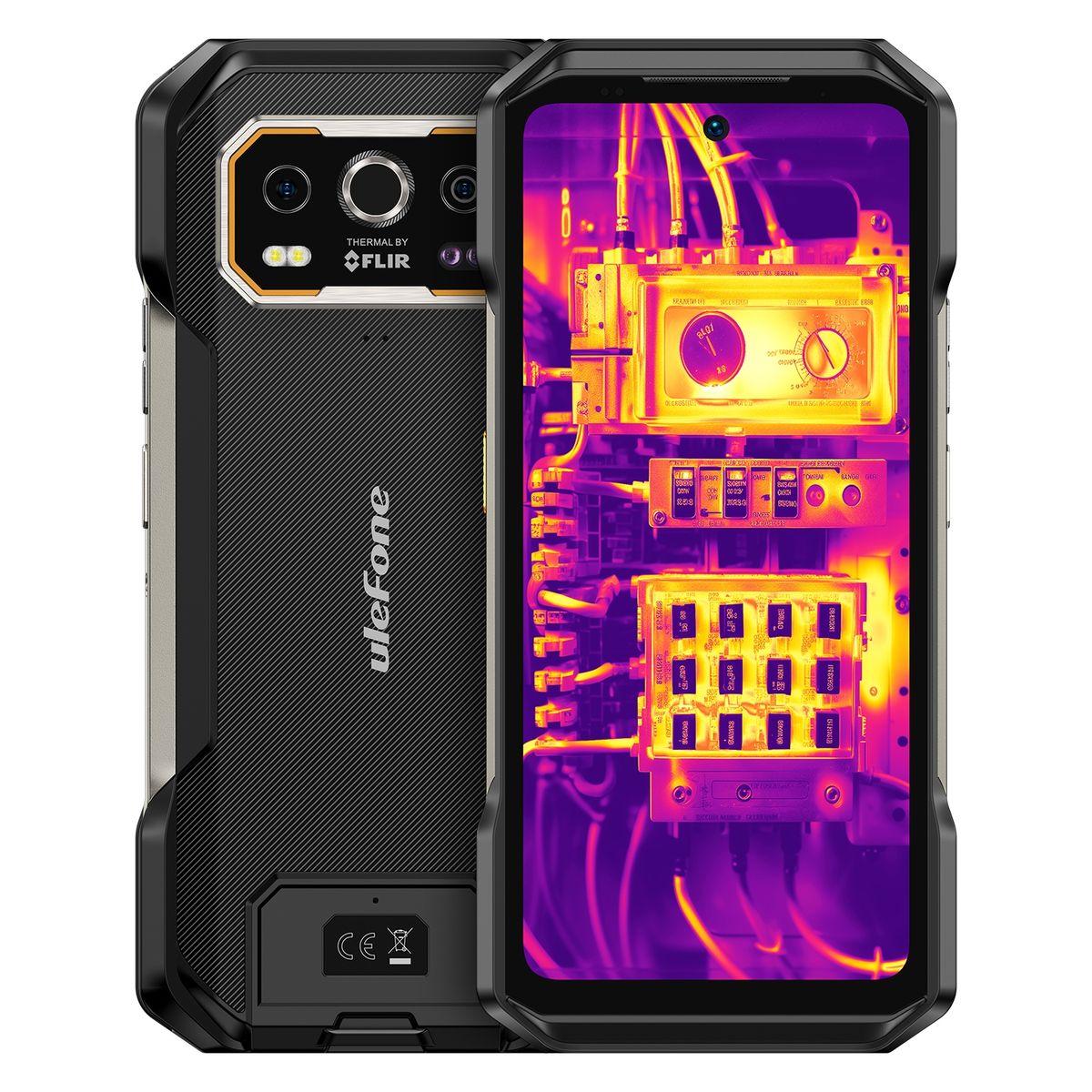 ULEFONE - Ulefone Armor 27T Pro - Resistente IP68 Cámara Termográfica y Visión Nocturna Térmica