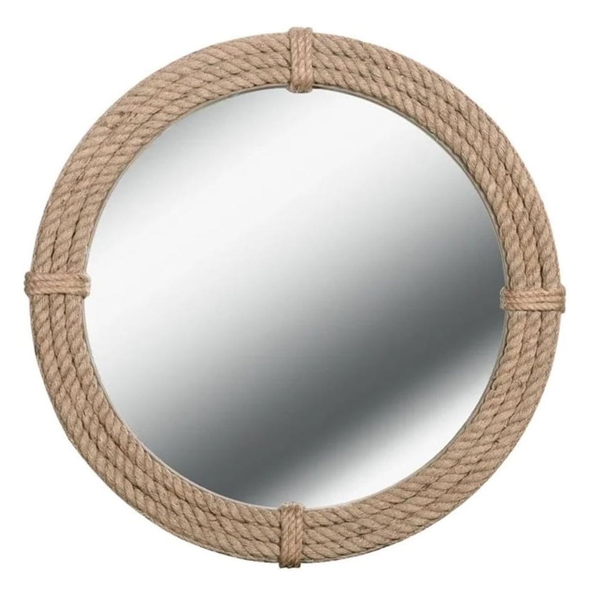 GENERICO - Espejo Náutico Yute 50cm Taller Sin Fronteras