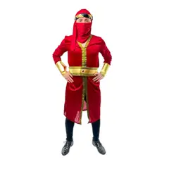 GENERICO - Disfraz Guerrero Arabe Persa Turco Otomano - S