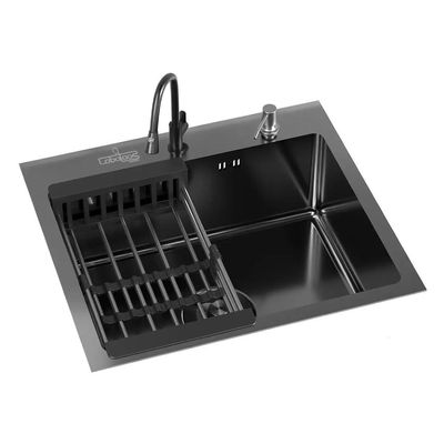 Imagen 2 del producto Lavaplatos De Cocina Empotrable 55x45cm Con Accesorios