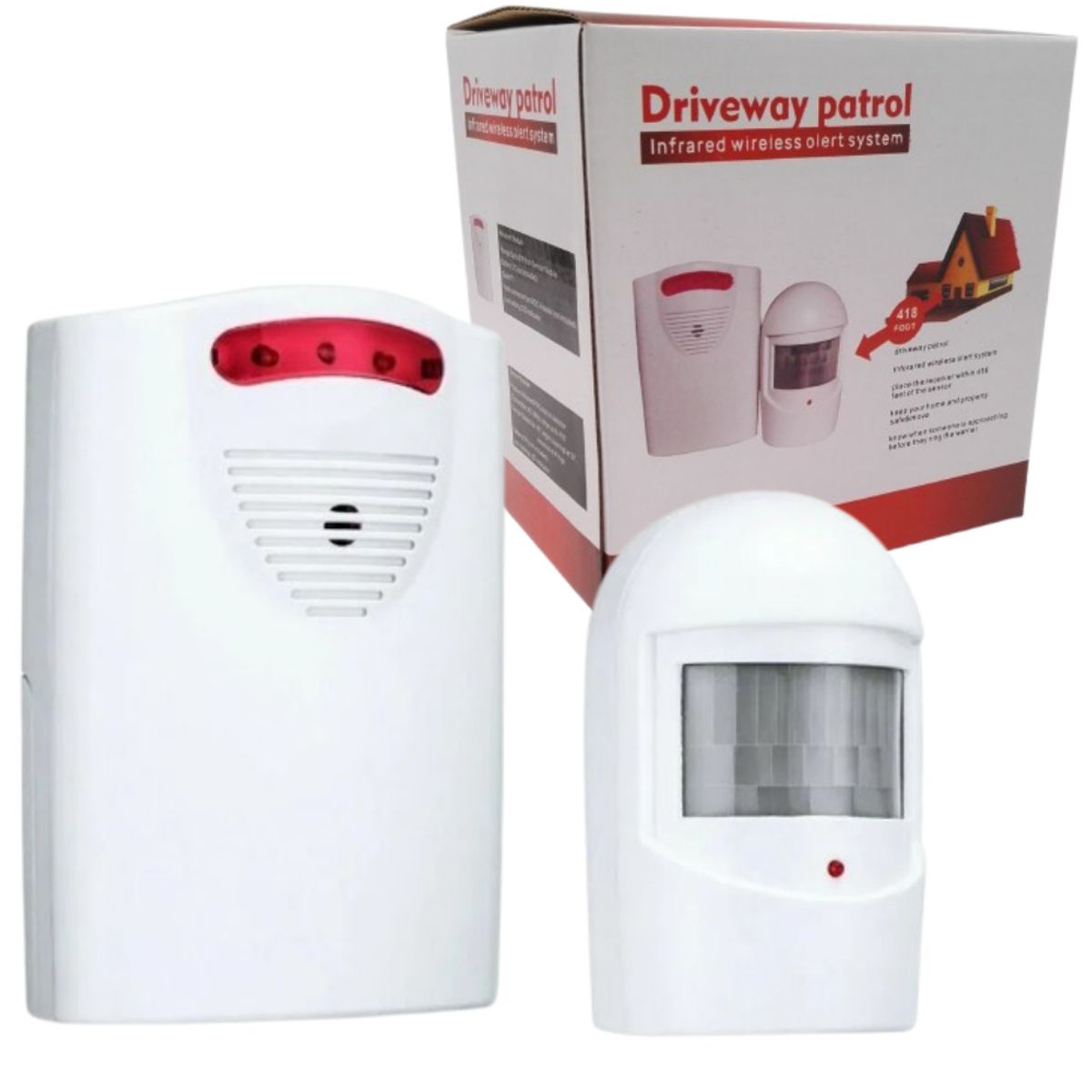 KUANGYE - Sensor Movimiento Entrada A Local Casa Sonido Alarma Aviso