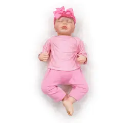 LIANYUN - Muñeca bebe reborn vinilo de silicona juguetes para 49cm