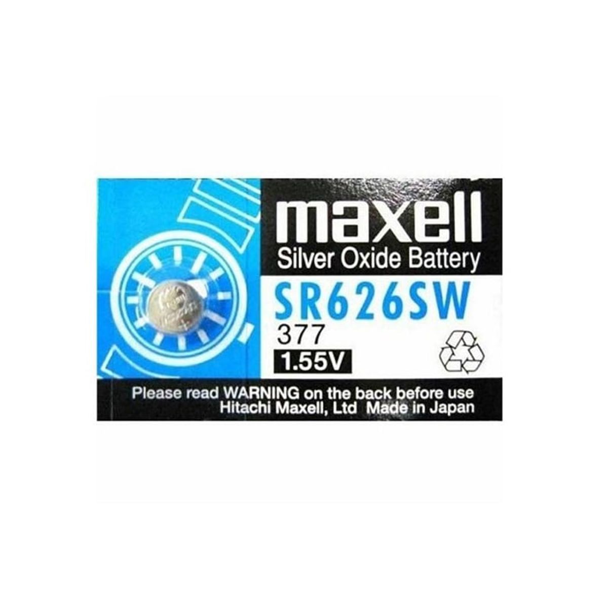 MAXELL - Pilas Maxell Blister 5 PILAS Sr626sw MAXELL