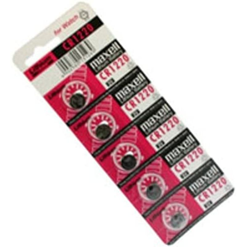 MAXELL - Blister 5 Pilas Litio 3V Maxell Cr1220 MAXELL