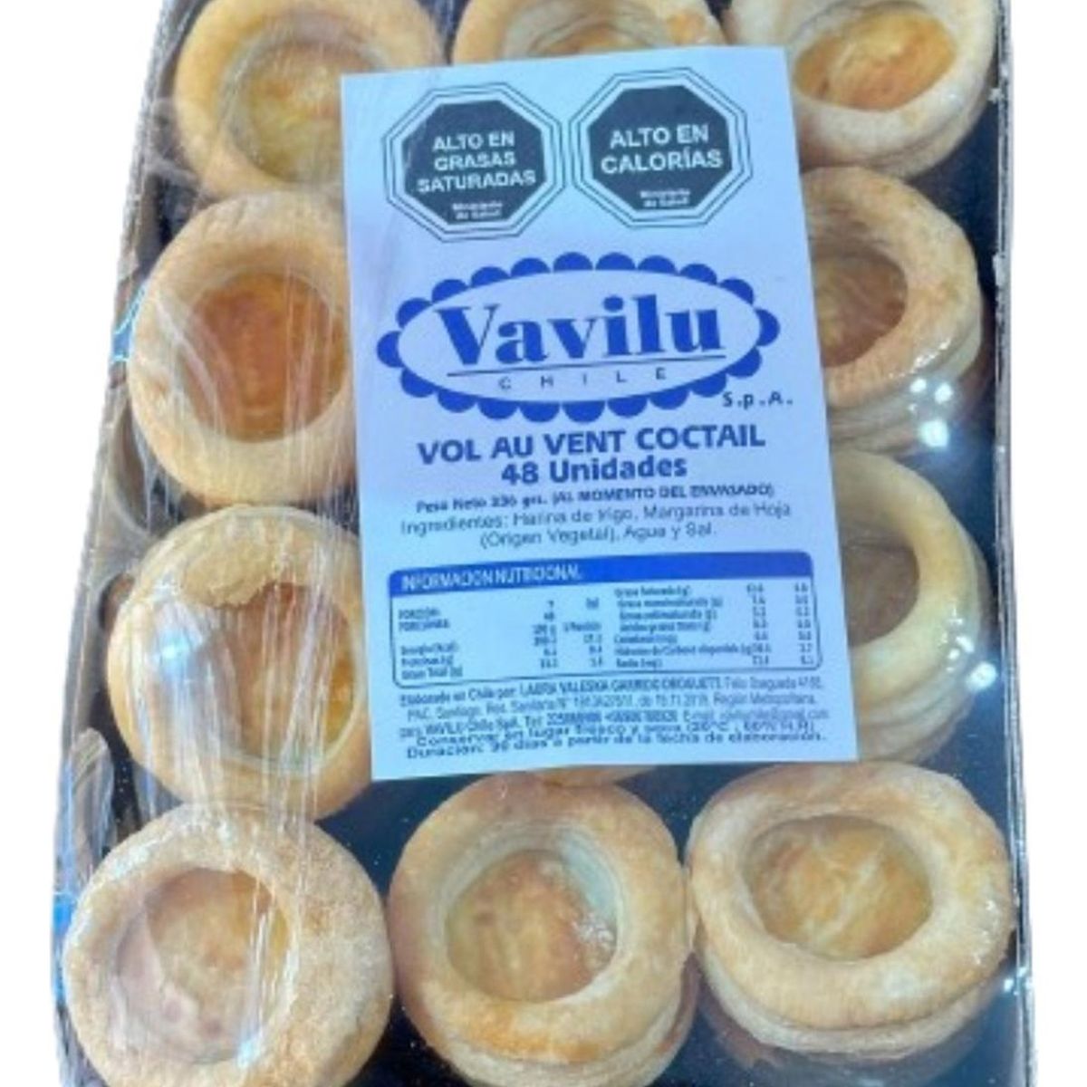 GENERICO - Vol Au Vent De Hoja Coctail Vavilu 48un