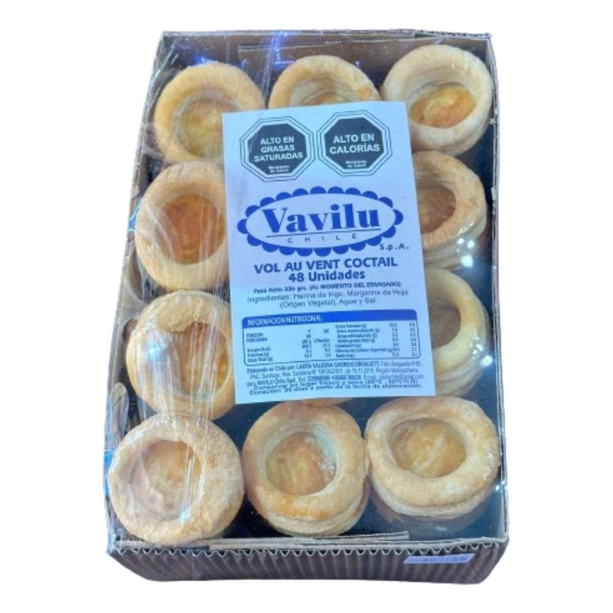 GENERICO - Vol Au Vent De Hoja Coctail Vavilu 48un