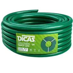 DICAS - Manguera Jardín Con Malla 1 Pulgada 25 Metros