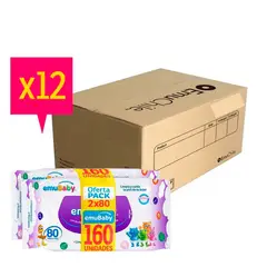 EMUBABY - Toalla Húmeda Superior - 1.920 Uds.