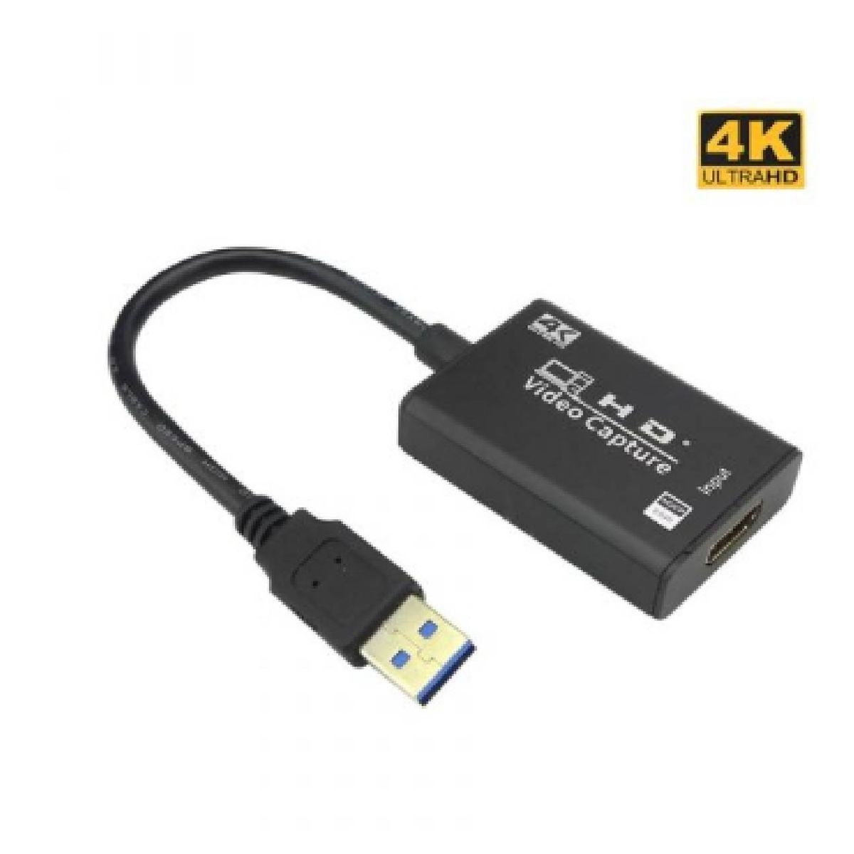 GENERICO - Capturadora de Video HDMI con cable USB4K