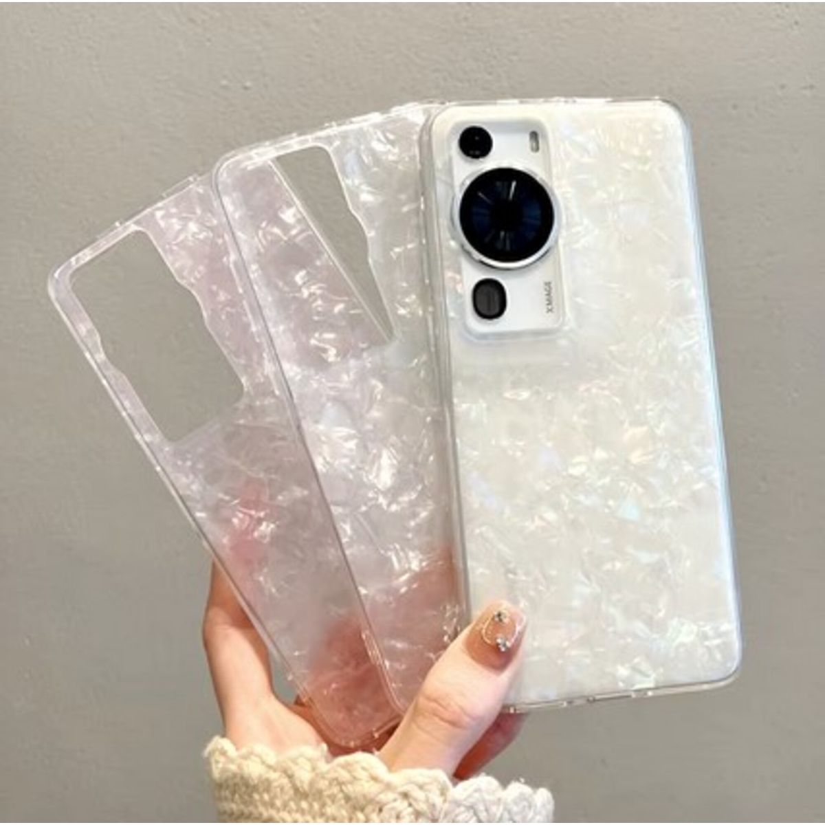 GENERICO - Carcasa Celular Huawei P60 Pro Funda Tpu Resistente Elegante Rosado