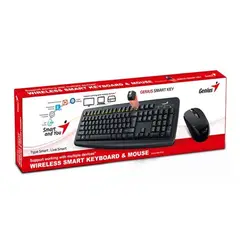 GENIUS - Kit Combo Teclado y Mouse Inalámbricos KM-8100