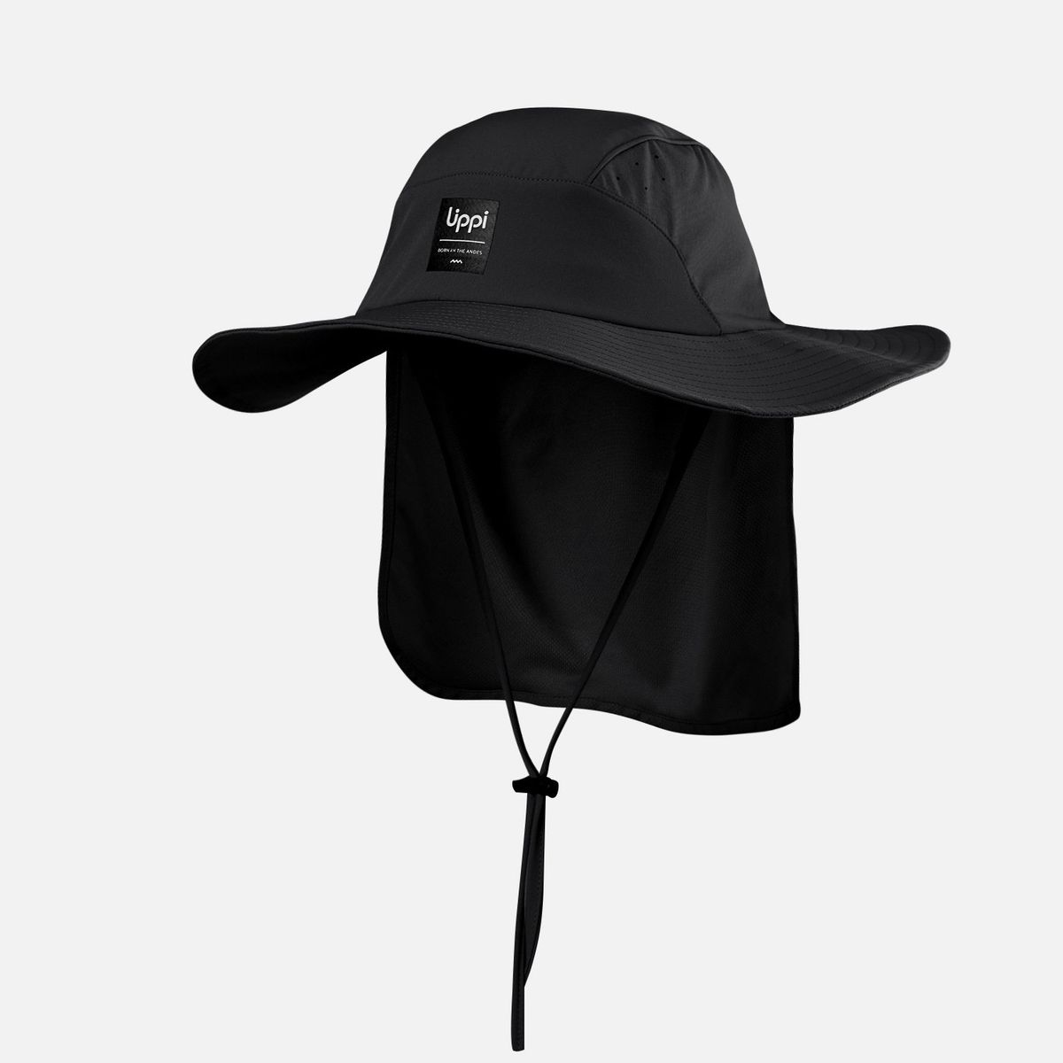 LIPPI - Sombrero Detachable Quepi Hat Negro Lippi