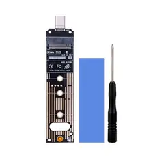 GENERICO - Adaptador Tarjeta Interfaz Externa USB-C A SSD M2 PCIe NVME