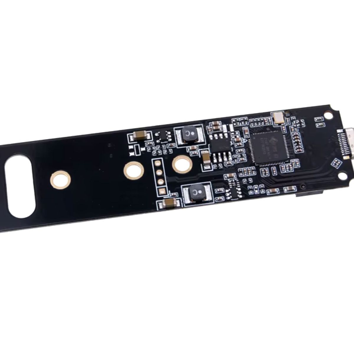 GENERICO - Adaptador Tarjeta Interfaz Externa USB-C A SSD M2 PCIe NVME