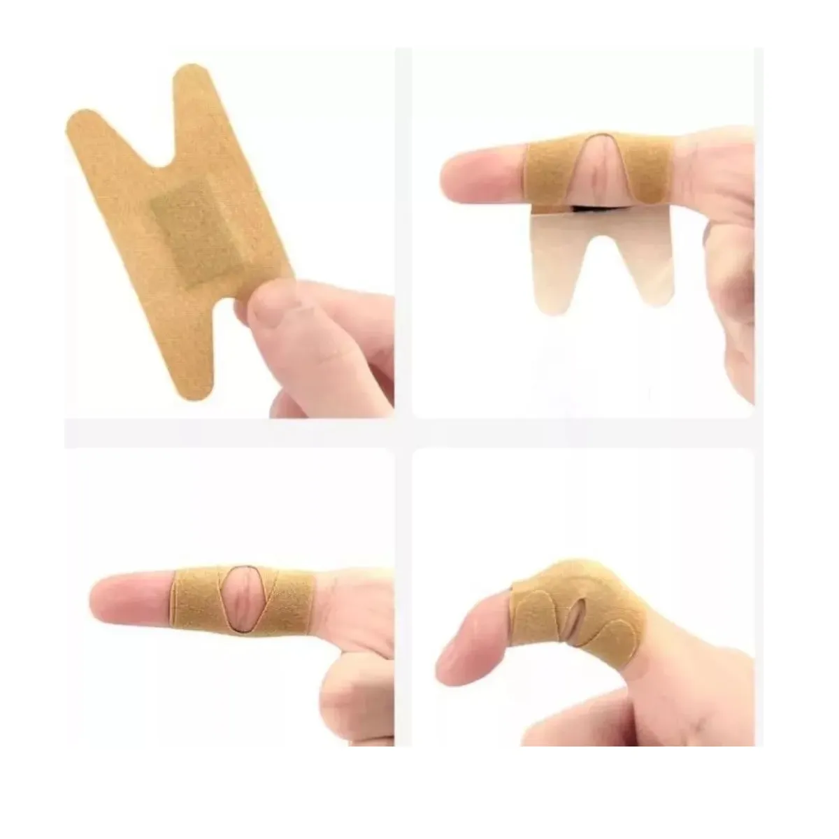 GENERICO - Parche Curita Para Dedos Nudillos Y Yemas Caja X 12 Unidades