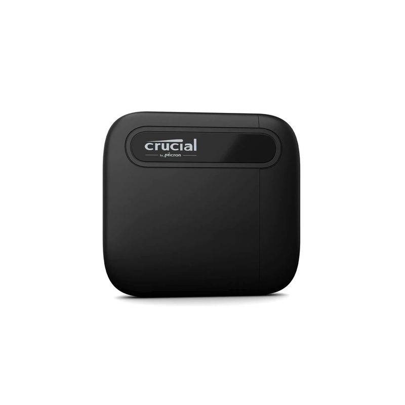 CRUCIAL - Disco Portátil SSD Crucial X6 de 1TB USB 3.2 Hasta 800MB/s - Negro