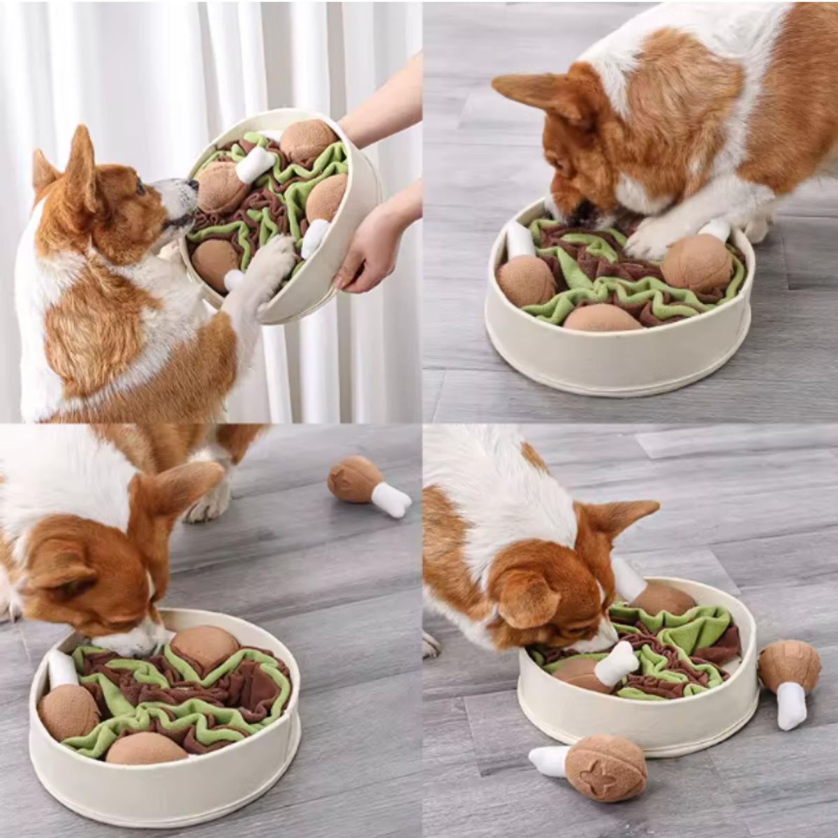 LERNEN - Juguete olfativo interactivo para mascotas - Pollo Chicken