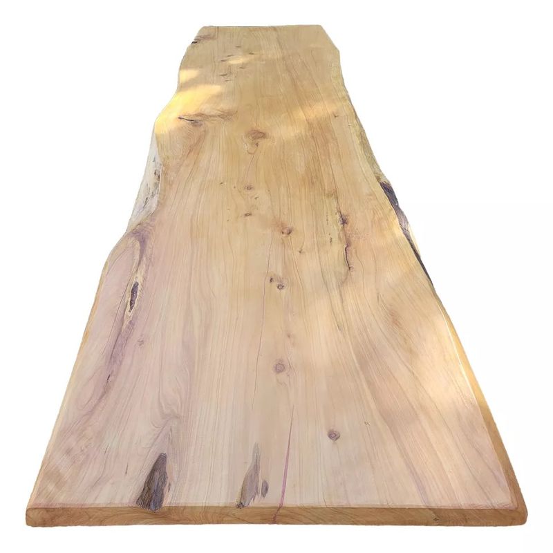 BOSQUE SUR SPA - Cubierta de Mesa Rústica Madera Ciprés Macrocarpa una pieza 120cmX60cm