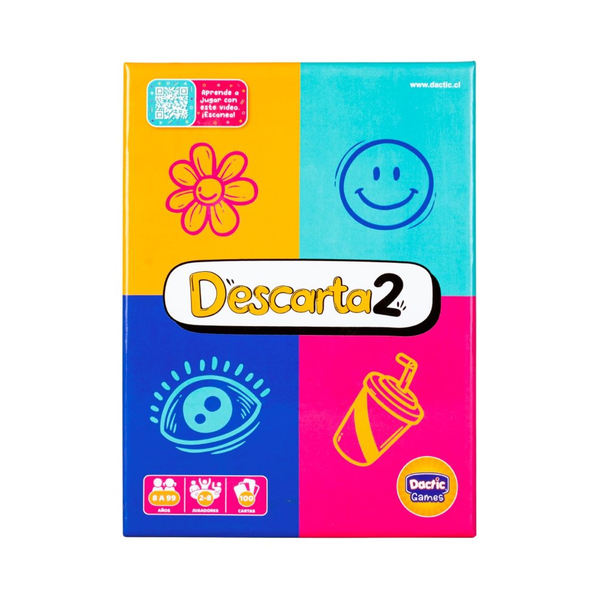 DACTIC - Juego Descarta2 Dactic