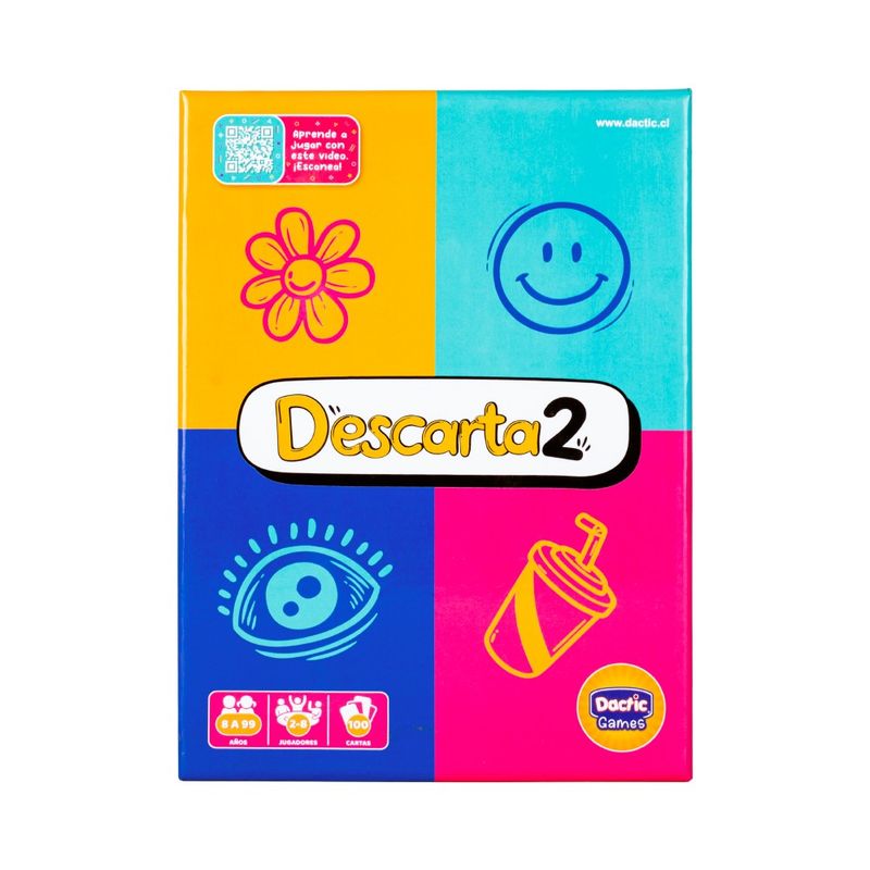 DACTIC - Juego Descarta2 Dactic
