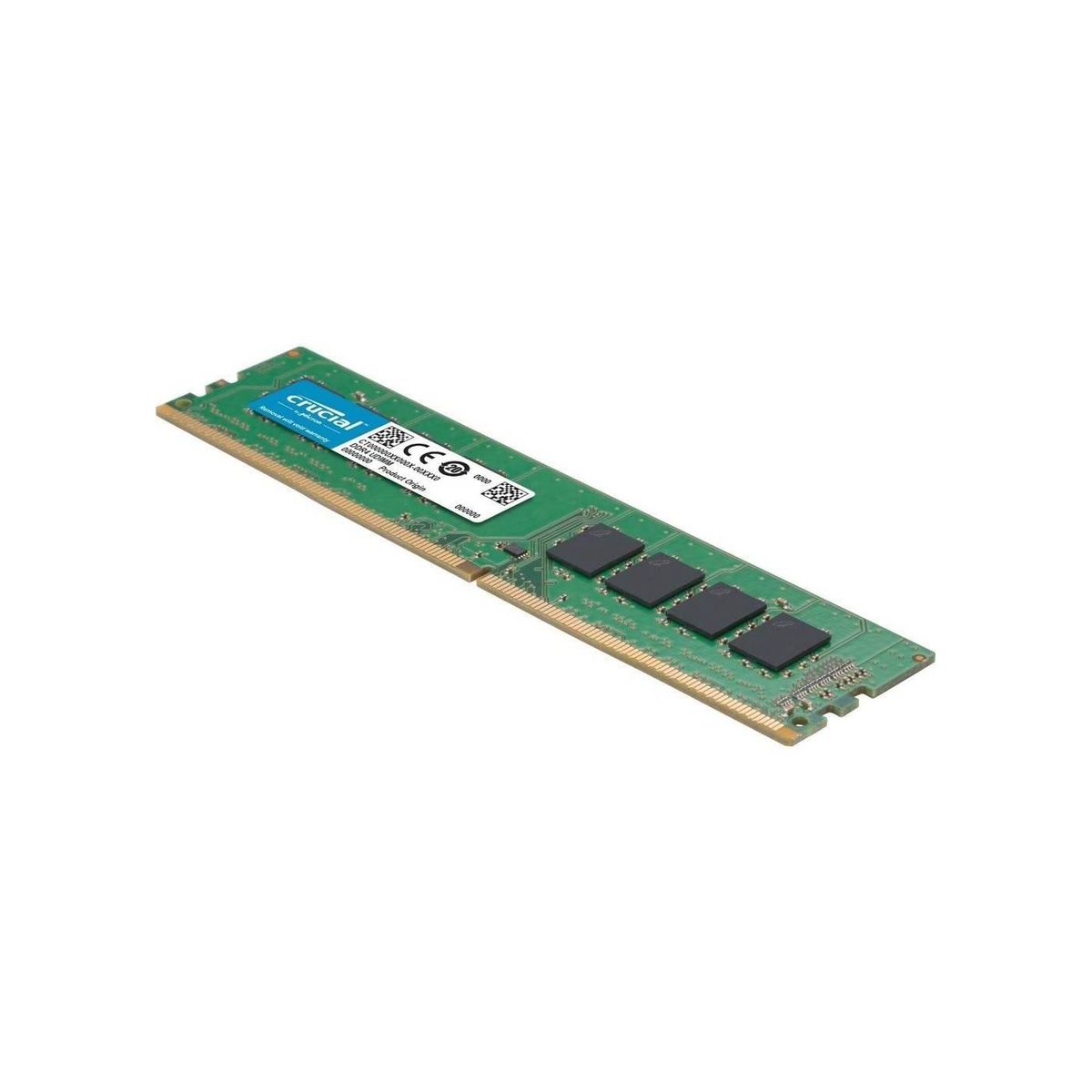 CRUCIAL - Memoria Ram Crucial 16GB DDR4 3200mhz DIMM - Verde