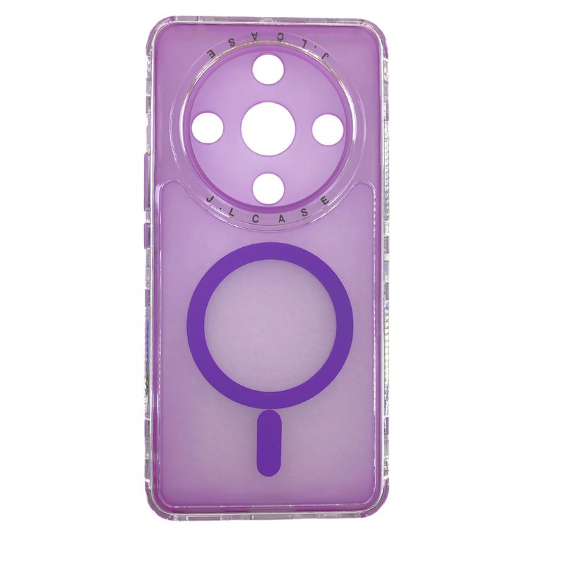 JOIGO - Carcasa Antigolpe 360 Para Honor Magic 6 lite Magsafe Lila.