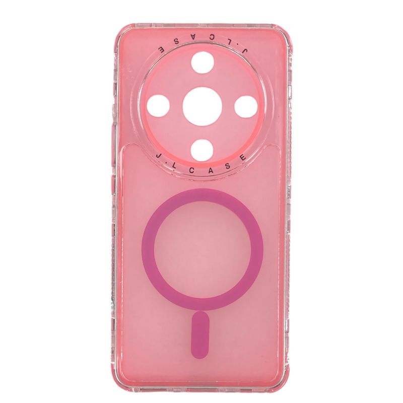 JOIGO - Carcasa Antigolpe 360 Para Honor Magic 6 Lite Magsafe Rosa