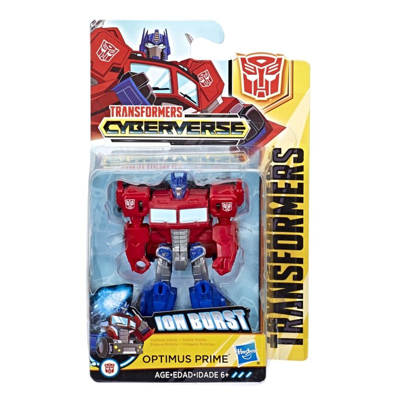 TRANSFORMERS - Figura De Acción Transformers Cyberverse Scout  Optimus Prime