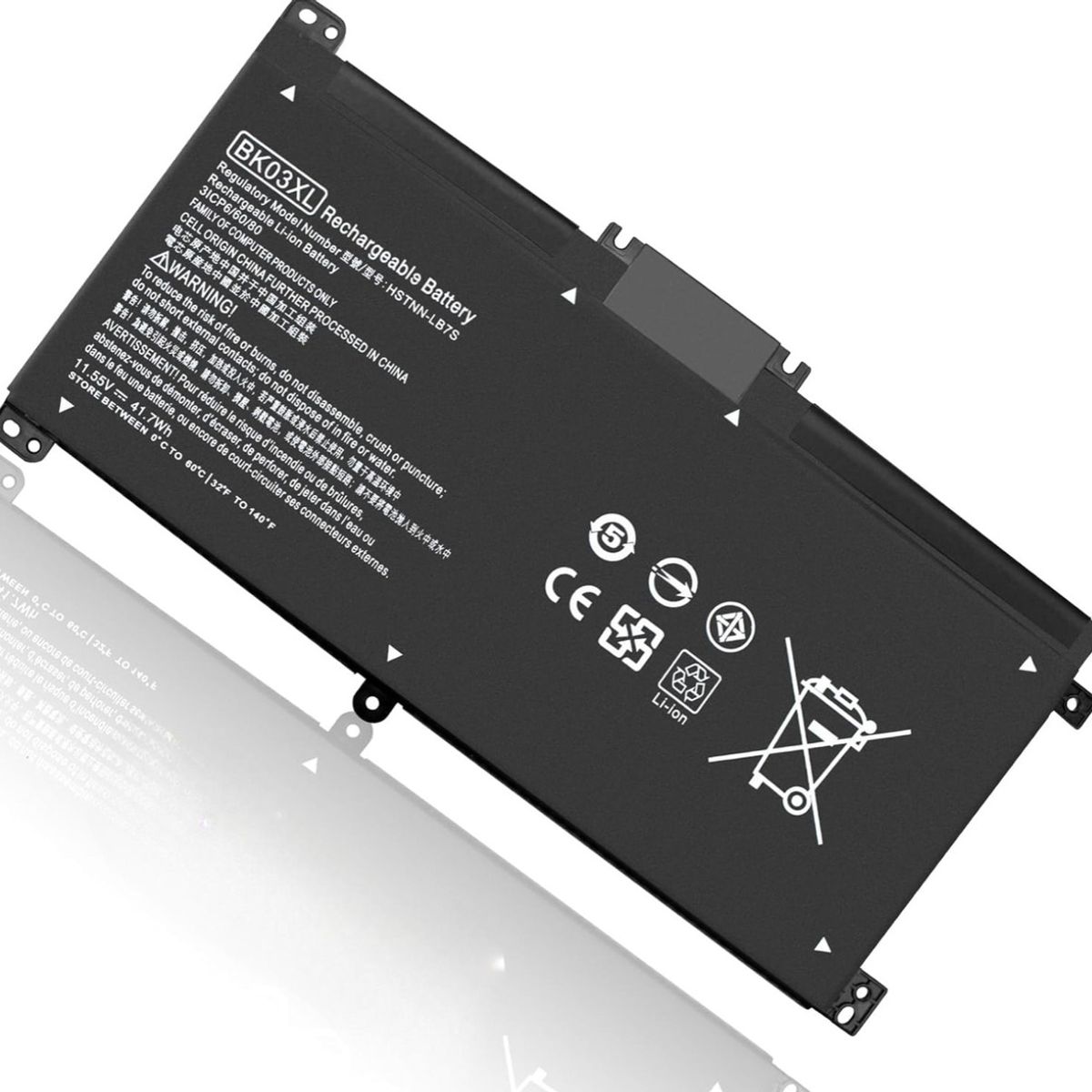 GENERICO - Bateria Bk03xl Para Hp Pavilion X360 14-ba000 Series Nueva