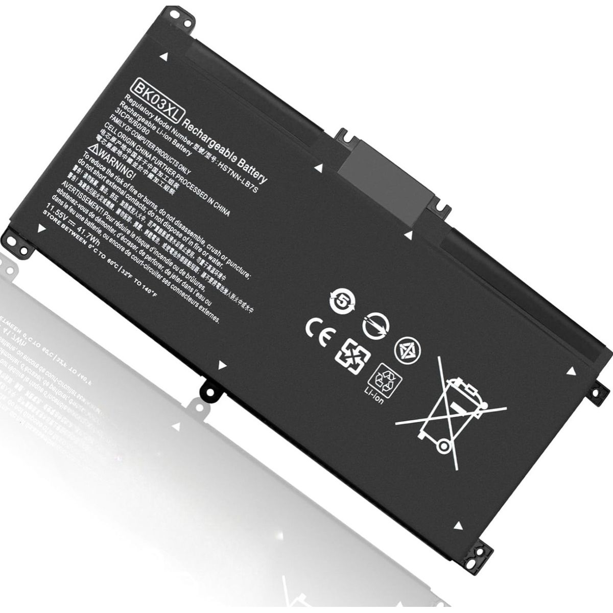 GENERICO - Bateria Bk03xl Para Hp Pavilion X360 14-ba000 Series Nueva
